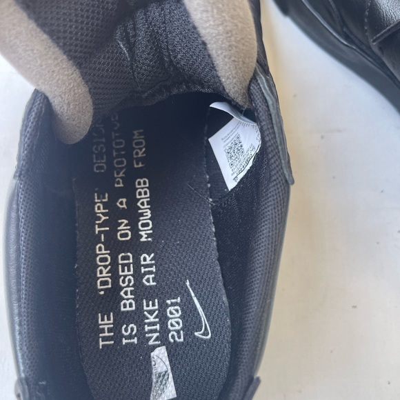 Nike tennis Shoes CN6916-001 Men's Shoe Size 6 black leather - Picture 10 of 13